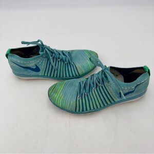 Nike Free Transform Flyknit 'Mica Blue' Running Training Shoes Womens Sz 9